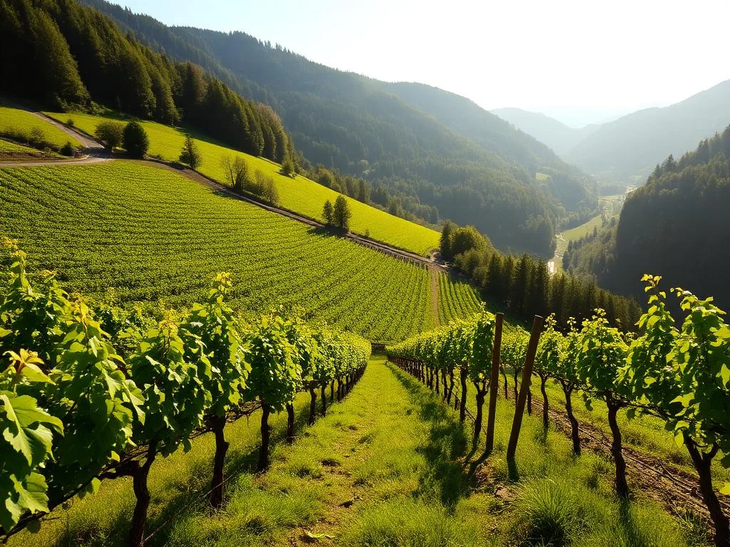 Weinberge & Radwege